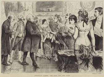 Christmas Guests, the Lion and the Lamb